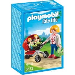 Carucior cu gemeni Playmobil PM5573