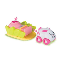  Set lansator cu masinuta Smoby Animal Planet 18 M+