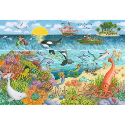 kidsmagicstore.ro|Puzzle Pirati Si Sirene, 2X24 Piese63,42 lei57,08 leiRavensburgerNoutati4005556056767