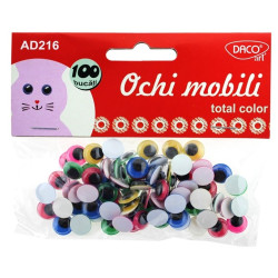 Accesorii craft - AD216 Ochi total color DACO