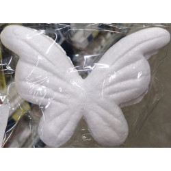 Accesorii creatie fluture polistiren, set de 2 bucati