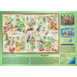 Puzzle Copaci Magnifici, 1000 Piese