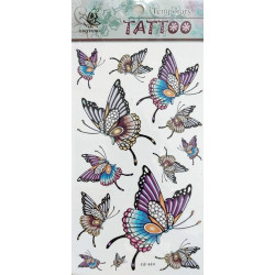 Tatuaje temporare, model fluture