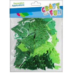Braduti, hartie gumata autoadeziva CRAFT with FUN, 60 bucati/set