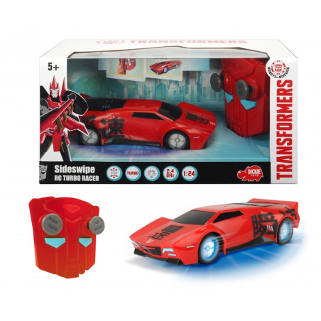 Transformers Masina cu telecomanda Turbo Racer Sideswipe