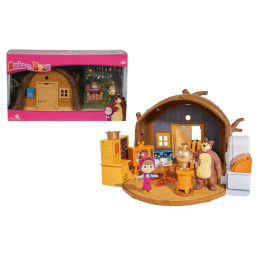 Set Casuta Ursuletului cu figurine si accesorii Masha and the Bear