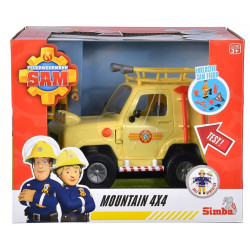 Masina Pompierul Sam Jeep 4 x 4 cu Figurina si Accesorii