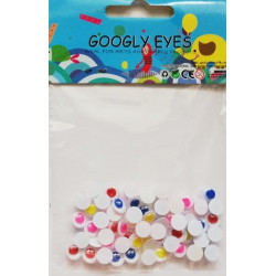 Ochisori mobili colorati 10mm, 100 bucati