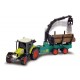 Dickie Toys Ferma Worker Tractor cu remorca 35 cm