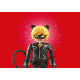 Playmobil-MIRACULOUS ADRIEN SI CAT NOIR