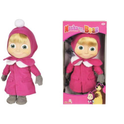 Papusa Masha in hainute de iarna, 23cm