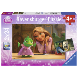 PUZZLE RAPUNZEL, 2x24 PIESE