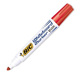 Marker tabla BIC Velleda 1701 rosu