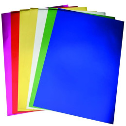 Carton oglinda A4 160g , 7 Culori, 7 coli / set