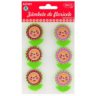 Accesorii craft - AD301 Zambete de floricele DACO