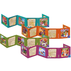 Set 4 Carti Pliante D-Toys, Basme 