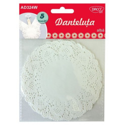 Accesorii craft - AD324W Danteluta alba DACO