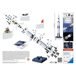 kidsmagicstore.ro|Ravensburger - Puzzle 3d Apollo Saturn V 440 Piese381,06 lei342,96 leiRavensburgerNoutati4005556115457