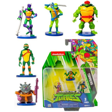 Set 3 figurine Testoasele Ninja Pencil Toppers