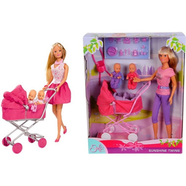 Set 3 Papusi Steffi Love "Sunshine Twins" Simba Toys