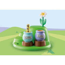 PLAYMOBIL - 1.2.3 & DISNEY: GRADINA CU ALBINE A LUI WINNIE SI TIGGER