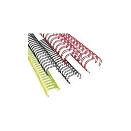 Spire metalice pentru indosariere CNX 1/4, 6.4mm, pas 3:1, diverse culori