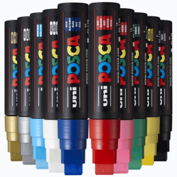 Marker UNI Posca PC-17K, varf tesit, 15.0mm