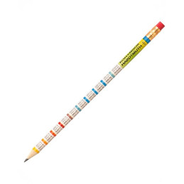 Creion grafit Koh-I-Noor, HB, corp rotund, cu guma de sters, diverse modele