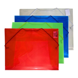Mapa plastic CNX, cu elastic, A4, 38 microni, diverse culori