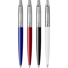 Pix cu bila Parker Jotter Clasic, cu mecanism, corp otel inoxidabil diverse culori