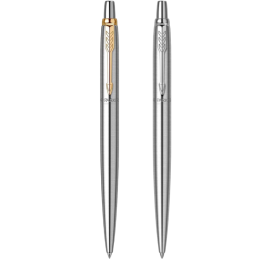 Pix cu bila Parker Jotter Royal SS, cu mecanism, corp otel inoxidabil argintiu