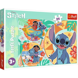 kidsmagicstore.ro|Puzzle carton 24 piese Trefl Maxi - Stitch - Ziua vesela a lui Lilo si Stitch, 539305, 3+ ani49,25 lei44,32 leiTreflFara stoc5900511143652