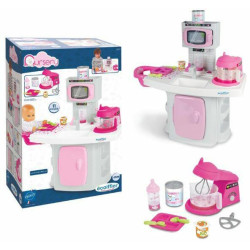 Jucarie Bucatarie  Nursery Ecoiffier cu 11 Accesorii, 18 luni+