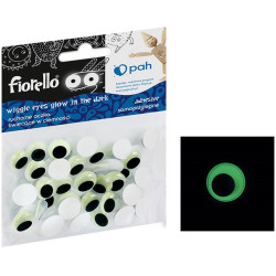 Ochisori mobili 12 mm fosforescenti