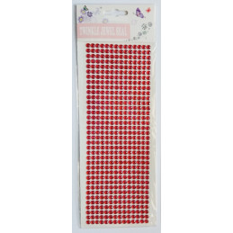 Diamante bling rosii, 504 bucati