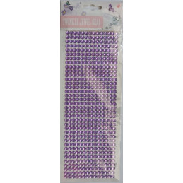 Diamante bling mov, 504 bucati