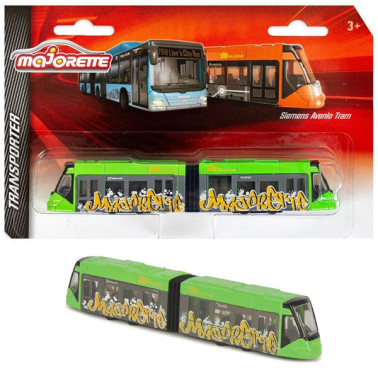 Jucarie Tramvai verde Siemens Avenio Majorette