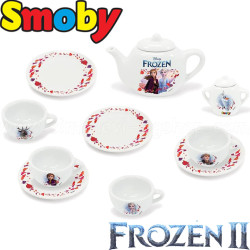 Set de ceai din portelan Frozen Smoby