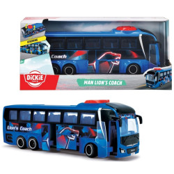 Autobuz albastru MAN Lion's Coach 26,5 cm Dickie Toys