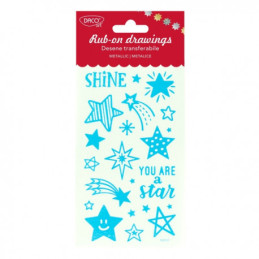 Abțibild Shine Desene transferabile DACO  AB109