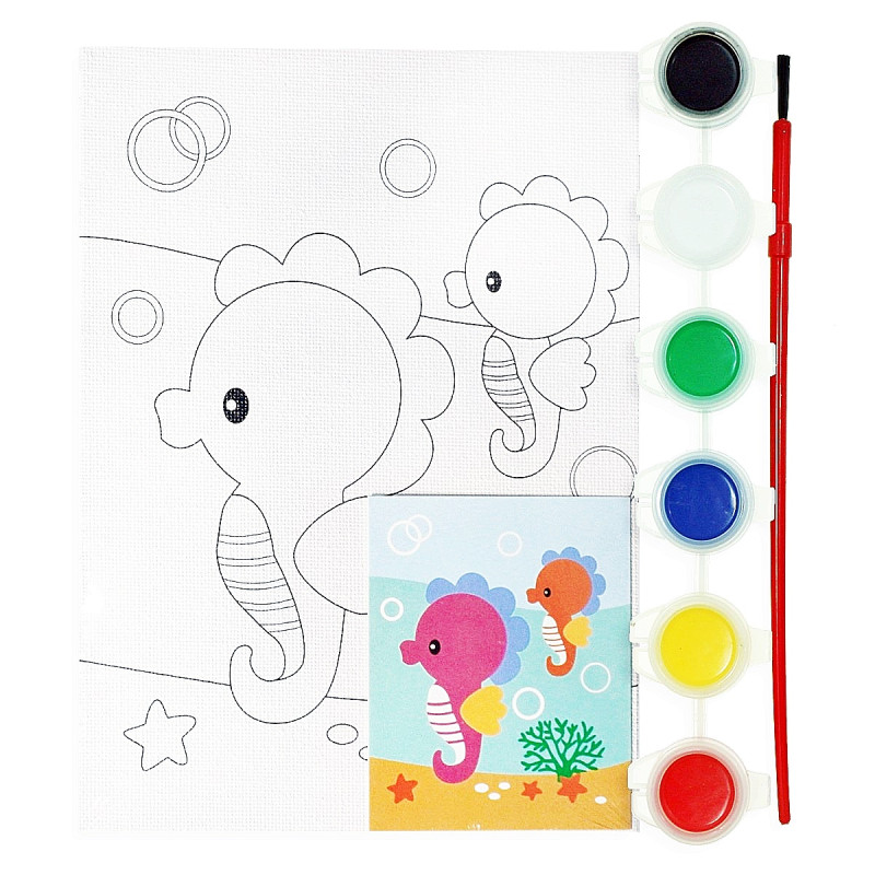kidsmagicstore.ro|Panza imprimata pentru pictura Caluti de mare + culori9,10 lei9,10 leiJocuri si jucarii creative kidsmagicstore.ro|Panza imprimata pentru pictura Caluti de mare + culori9,10 lei9,10 leiJocuri si jucarii creative