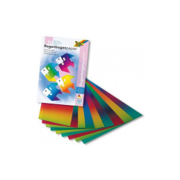 Hartie glasata Colorarte, 238x338 mm, lucioasa, top 10 coli