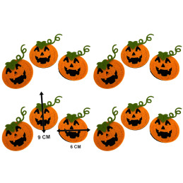 Set 5 decoratiuni fetru dovlecei