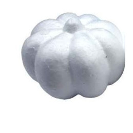 Accesorii creatie polistiren, dovleac 9cm, set de 2 bucati