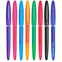 Pixuri cu gel Uni-ball UM-170 Signo GelStick, 0.7 mm, culori asortate, 8 bucati
