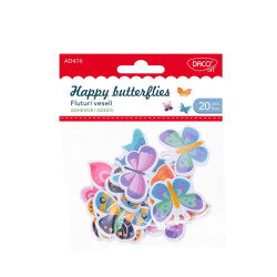 Accesorii craft - AD476 Fluturi veseli DACO