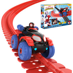 Pista Smoby Spidey FleXtreme Racetrack circuit de curse Miles Morales