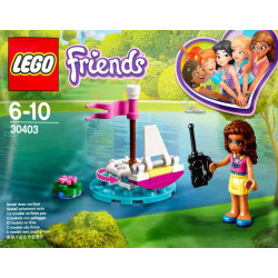Barca Cu Telecomanda A Oliviei, LEGO Friends 30403, 25 piese, 6 ani+