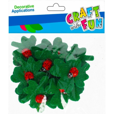 kidsmagicstore.ro|Trifoi cu buburuze Fetru autoadeziv Craft with Fun, 12 bucati/set9,00 lei8,55 leiCraft with FunAccesorii fetru 0