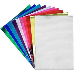 Carton oglinda A4, 245g, 10 Culori, 10 coli / set